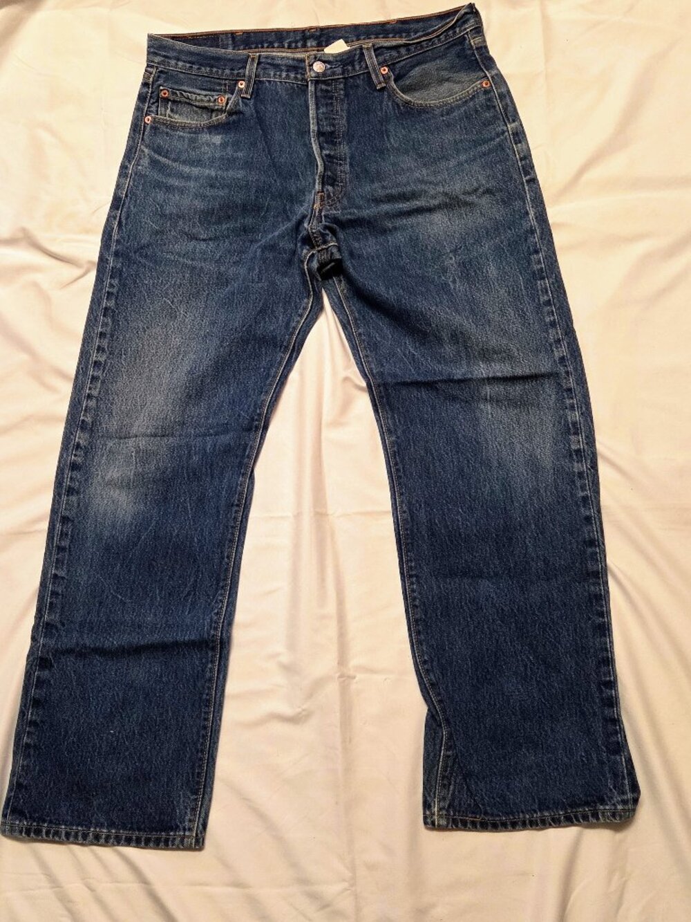 Levi’s 501xx Vintage Jeans Men's 38x34 Denim Button Fly Straight Leg (36x31)